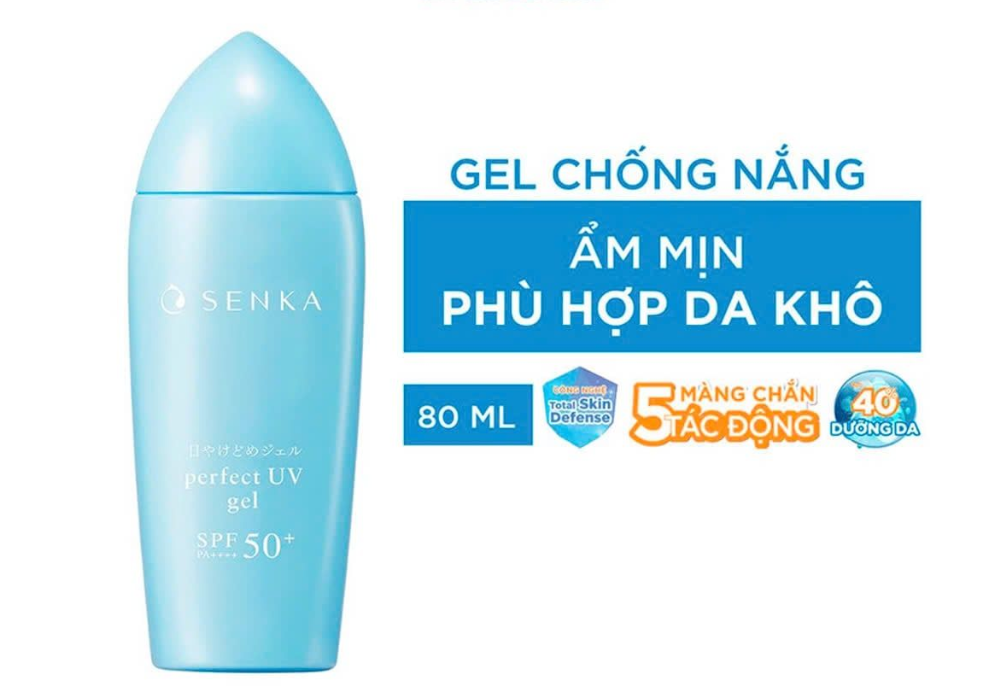 Kem chống nắng Senka Perfect UV Gel