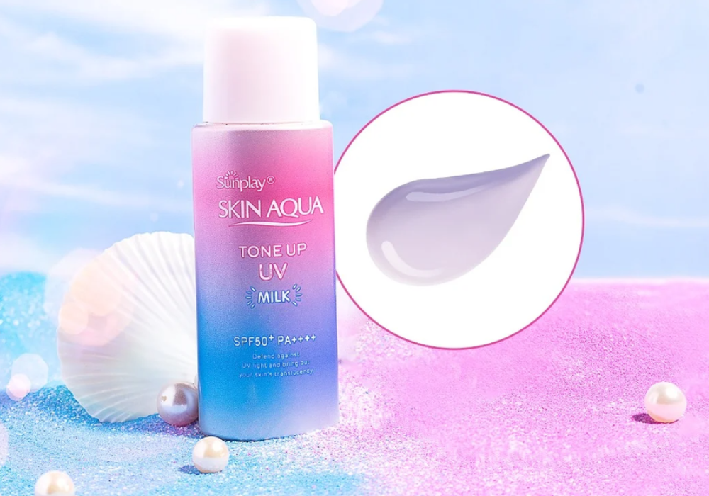 Kem chống nắng Skin Aqua Tone Up UV Milk