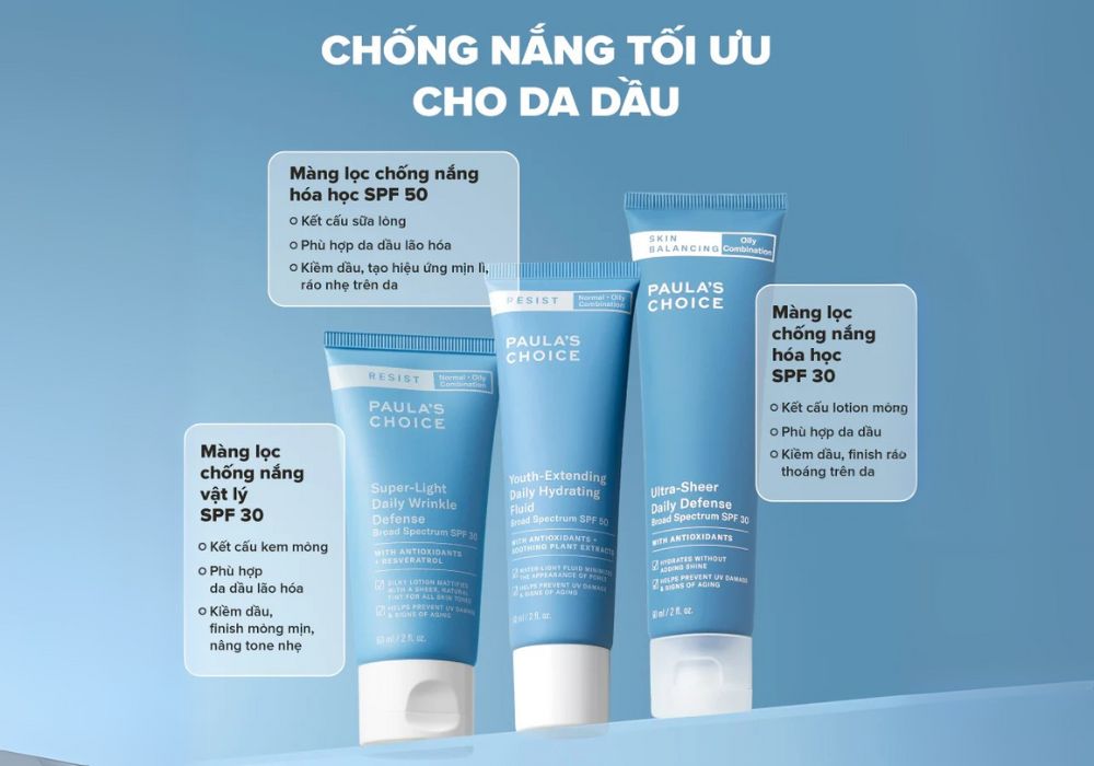 Kem chống nắng đa năng Paula's Choice Resist Super-Light Daily Wrinkle Defence