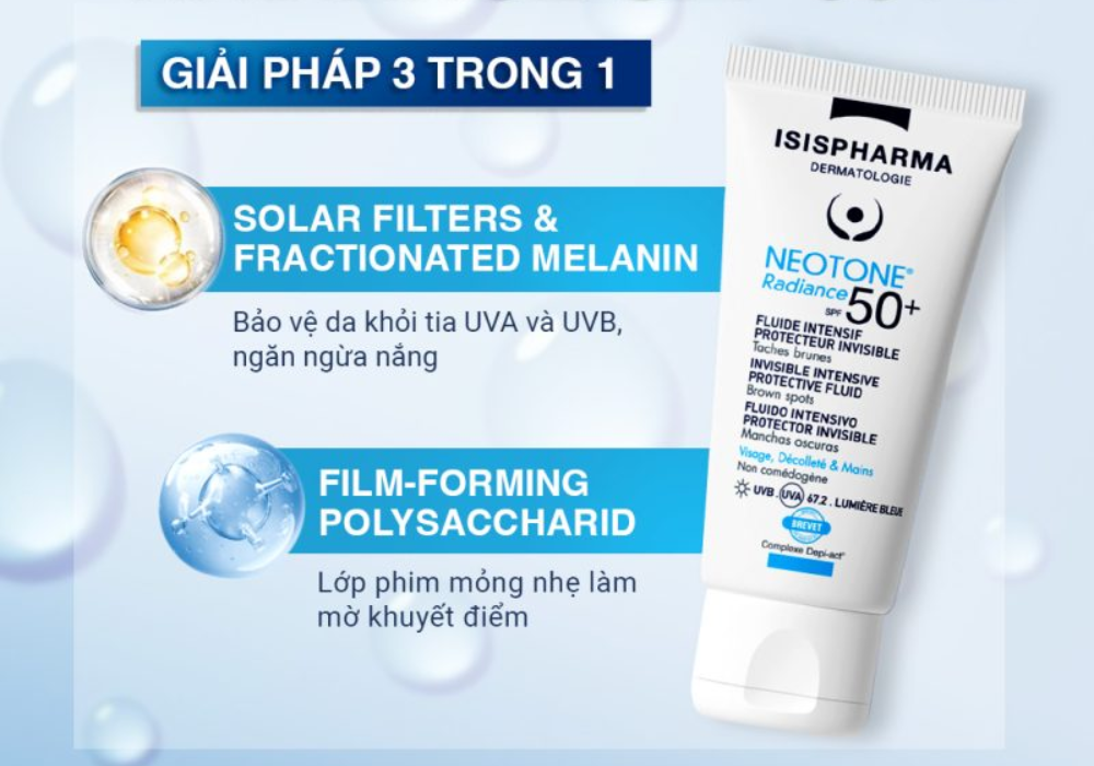 Kem chống nắng vật lý Isis Pharma