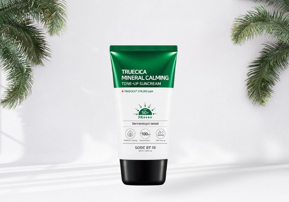 Kem chống nắng vật lý Some By Mi Truecica Mineral 100 Calming Suncream