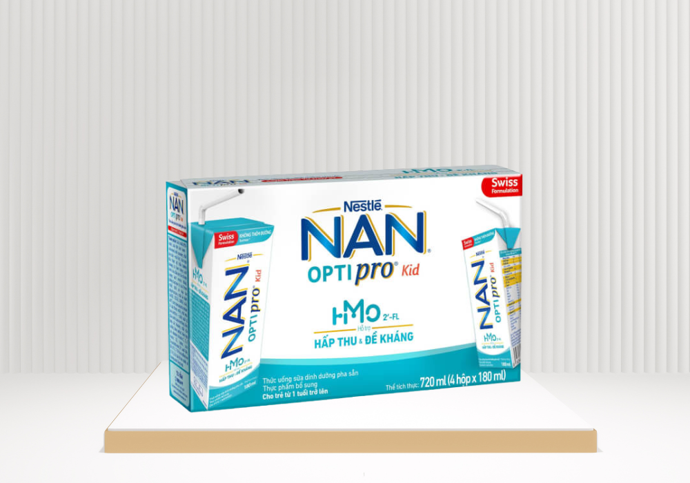 Sữa bột pha sẵn Nestlé NAN Optipro Kid