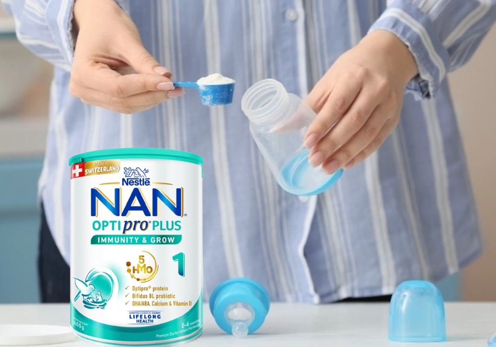 Thành phần trong sữa Nan 0 6 tháng tuổi