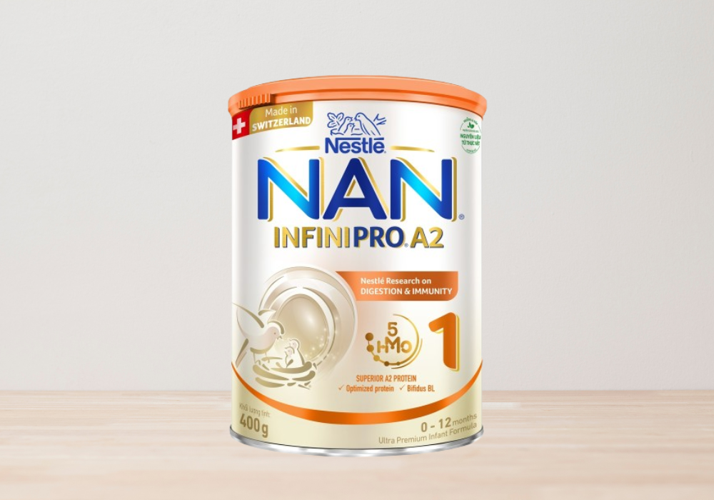 Sữa Nan 0 6 tháng tuổi InfiniPro A2