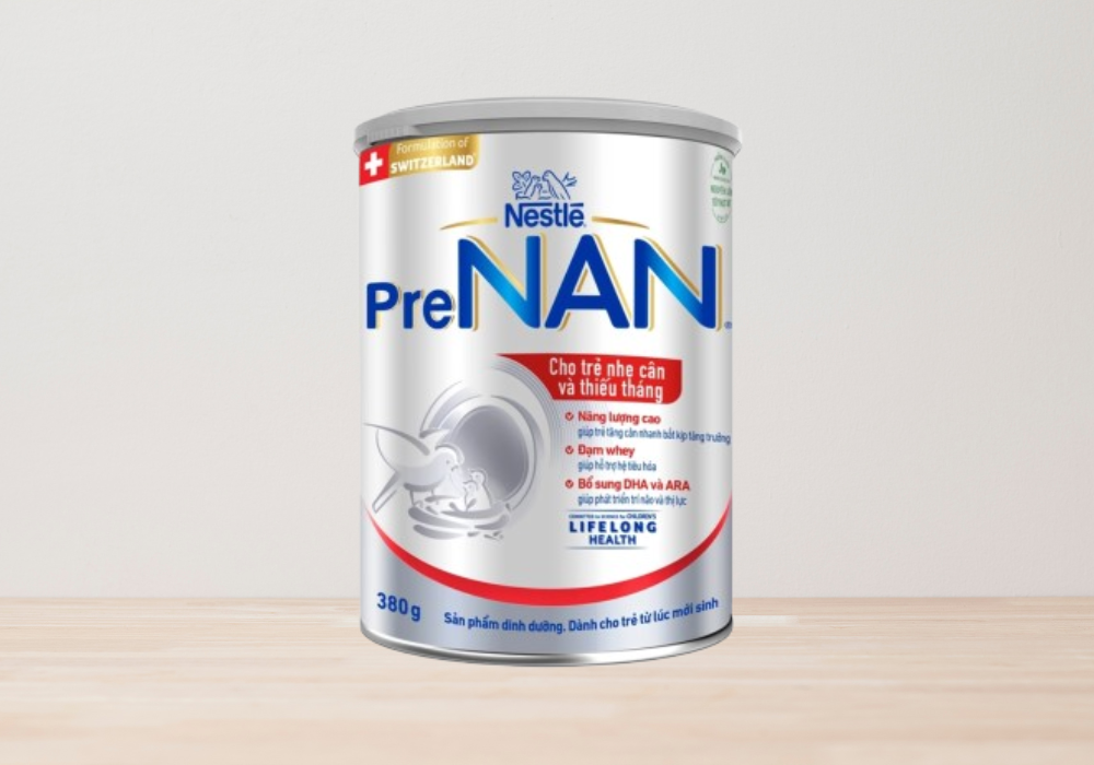 Sữa Nan 0 6 tháng tuổi PreNan