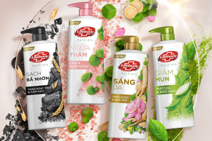 Sữa tắm lifebuoy thương hiệu chăm sóc da phổ biến tại Việt Nam