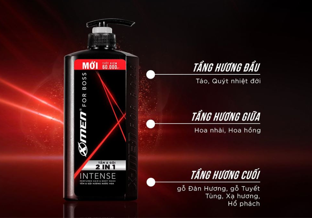 Sữa tắm nam X-Men
