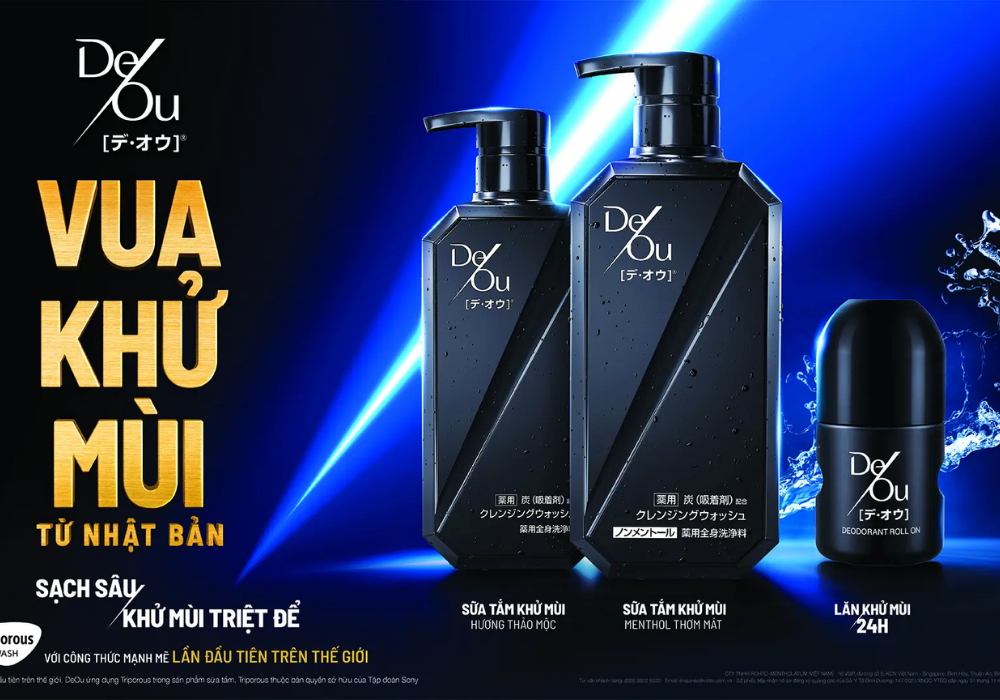 Sữa tắm nam Rohto Deou
