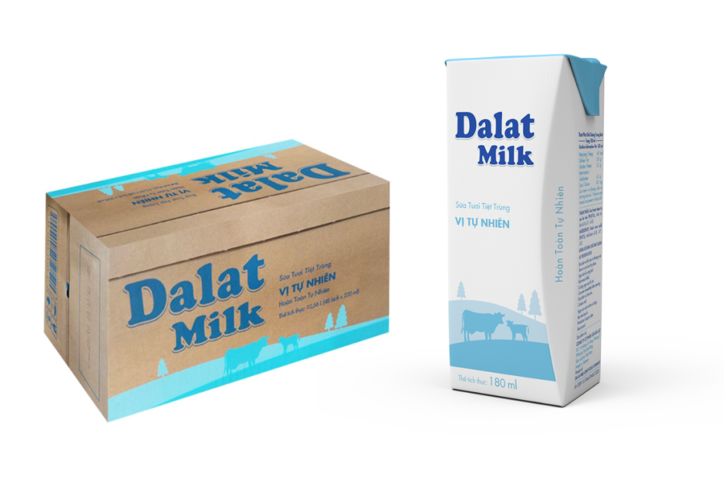 Sữa tươi cho bé 1 tuổi Dalat Milk
