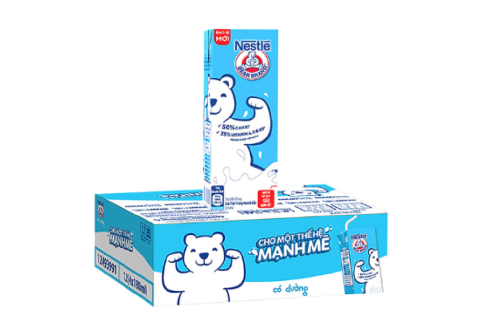 Sữa tươi cho bé 1 tuổi Nestle