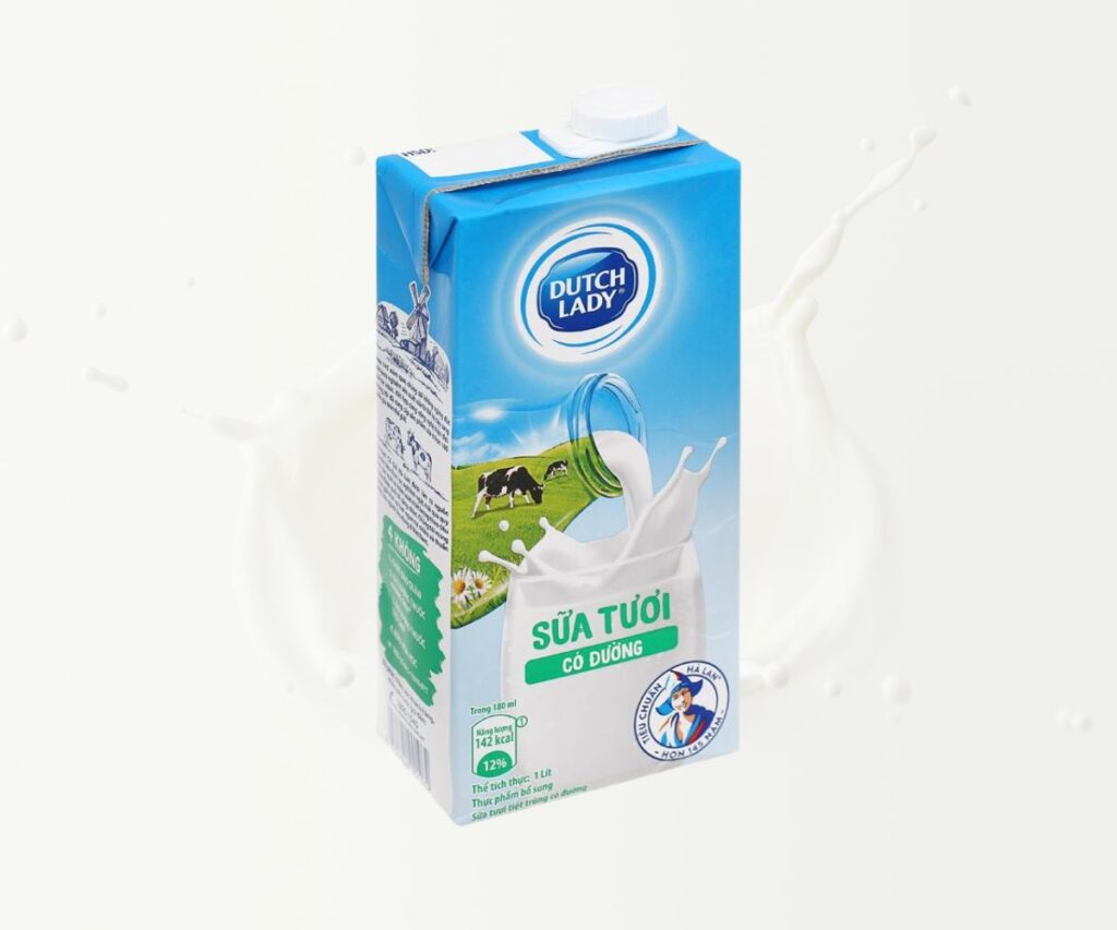 Sữa tươi tiệt trùng Dutch Lady