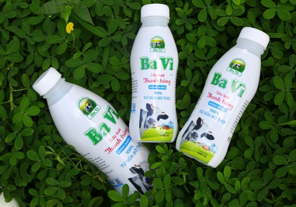 Sữa tươi thanh trùng Ba Vì