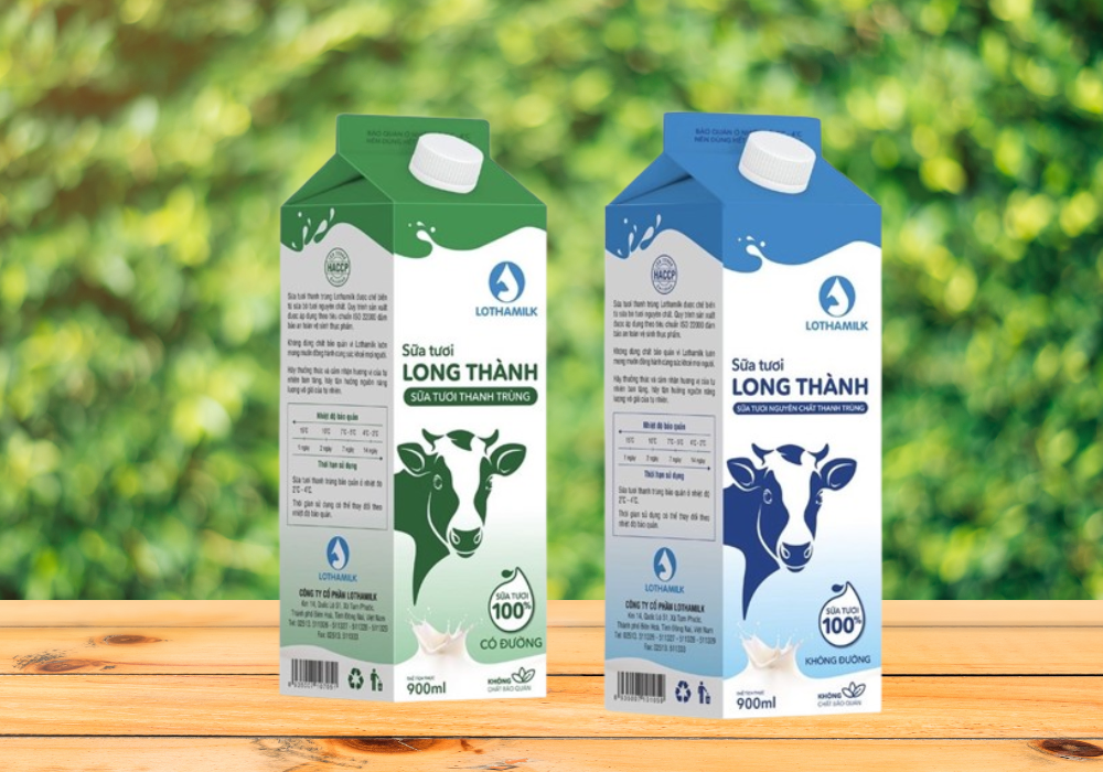 Sữa tươi thanh trùng Lothamilk