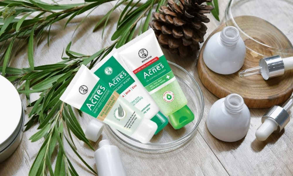 Sữa rửa mặt Acness là chuyên gia cho làn da mụn