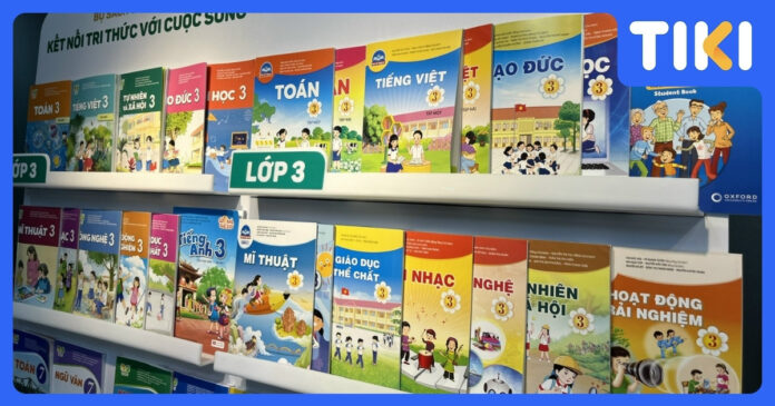 Bảng giá bộ SGK lớp 3: Kết Nối, Chân Trời, Cánh Diều mới nhất