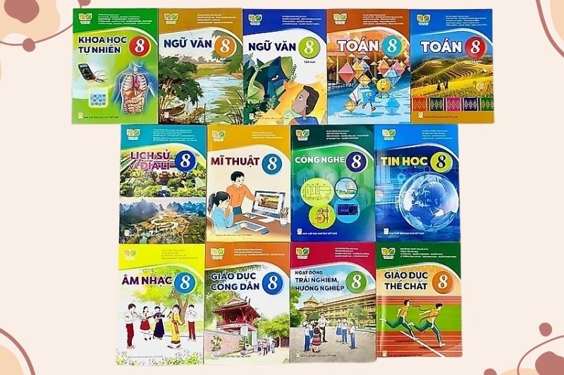 Bộ sách giáo khoa lớp 8 Kết nối tri thức và cuộc sống