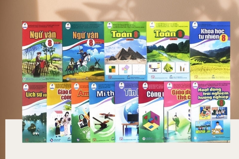 Bộ sách giáo khoa lớp 8 Cánh Diều