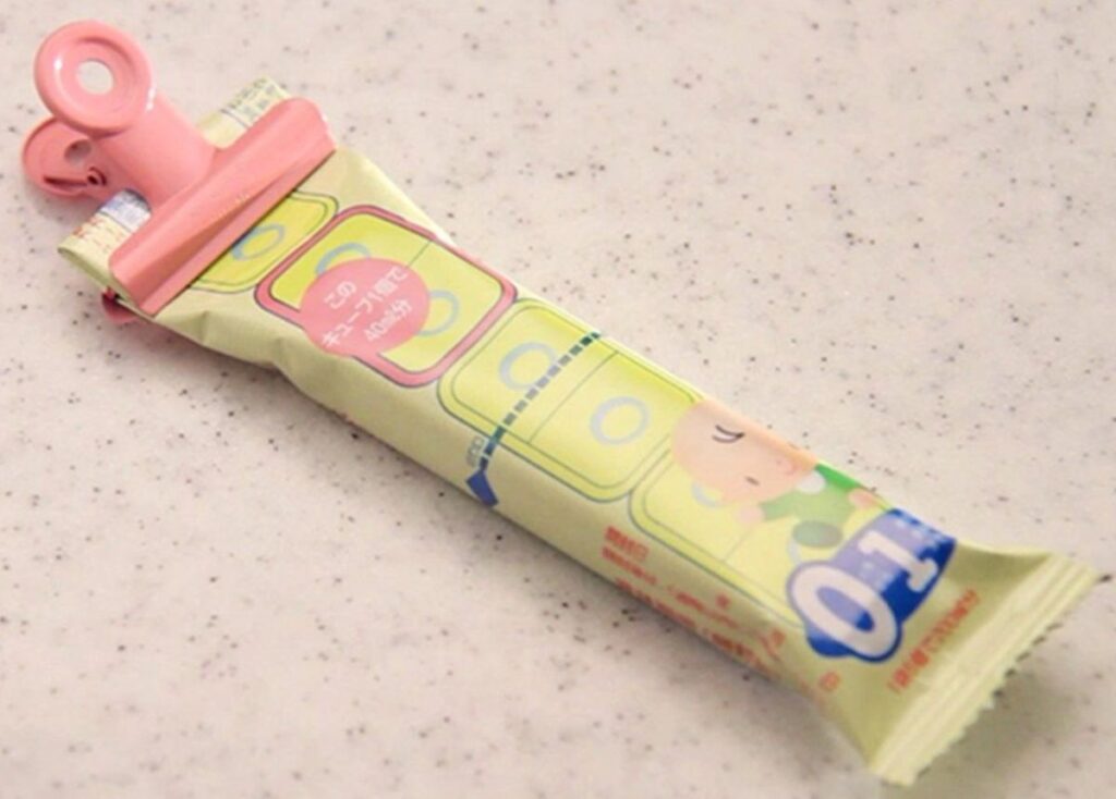 bảo quản sữa Meiji dạng thanh