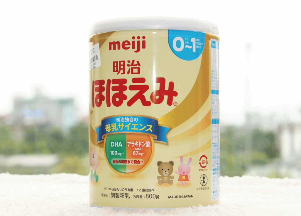 Cách bảo quản sữa Meiji
