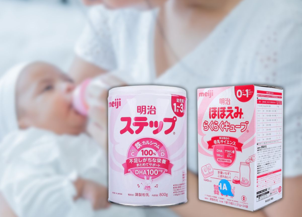 Những lưu ý khi sử dụng sữa Meiji

