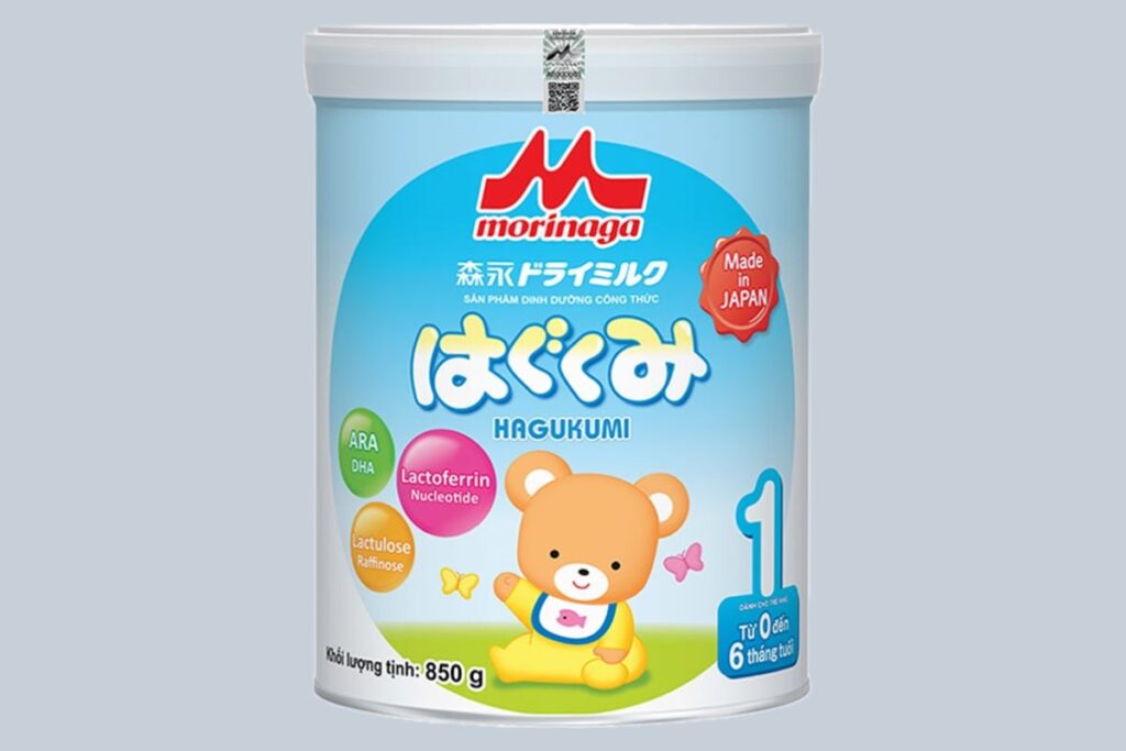 Cách pha sữa Morinaga số 1