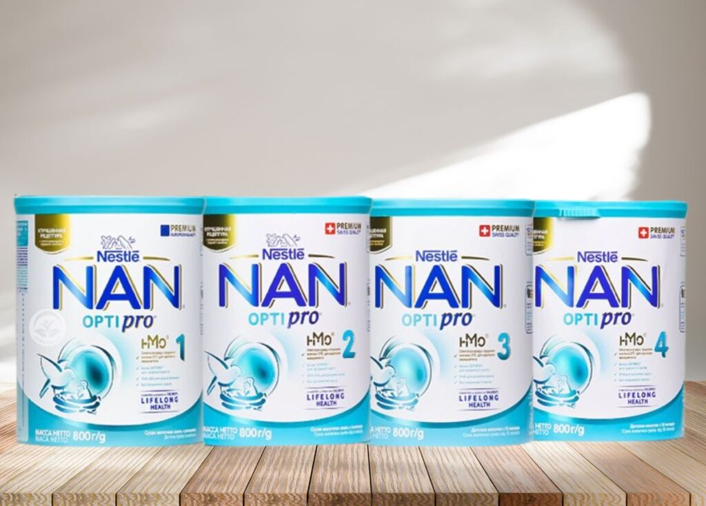 Cách pha sữa Nan số 1