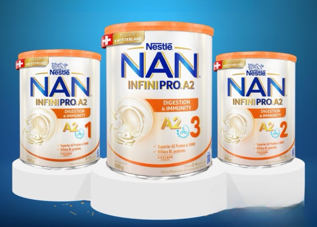 Những điểm nổi bật của sữa NAN A2