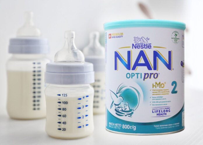 Cách pha sữa NAN Nga số 2 đúng chuẩn