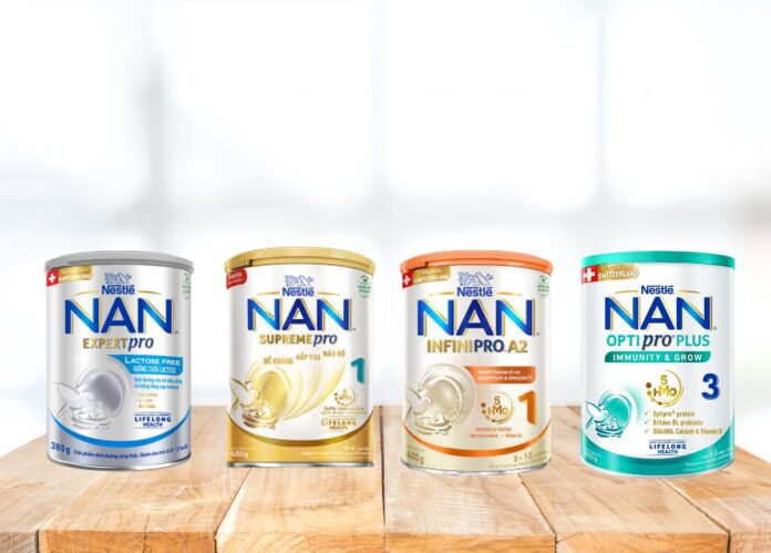 Cách pha sữa NAN đúng chuẩn