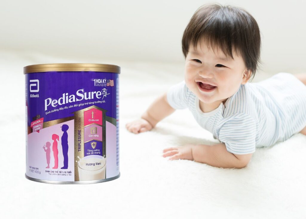 Những lưu ý khi pha sữa Pediasure cho bé