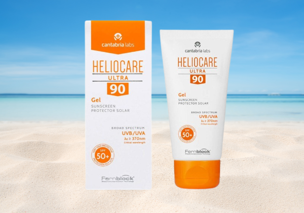 Kem chống nắng nâng tone cho da dầu hiệu Heliocare