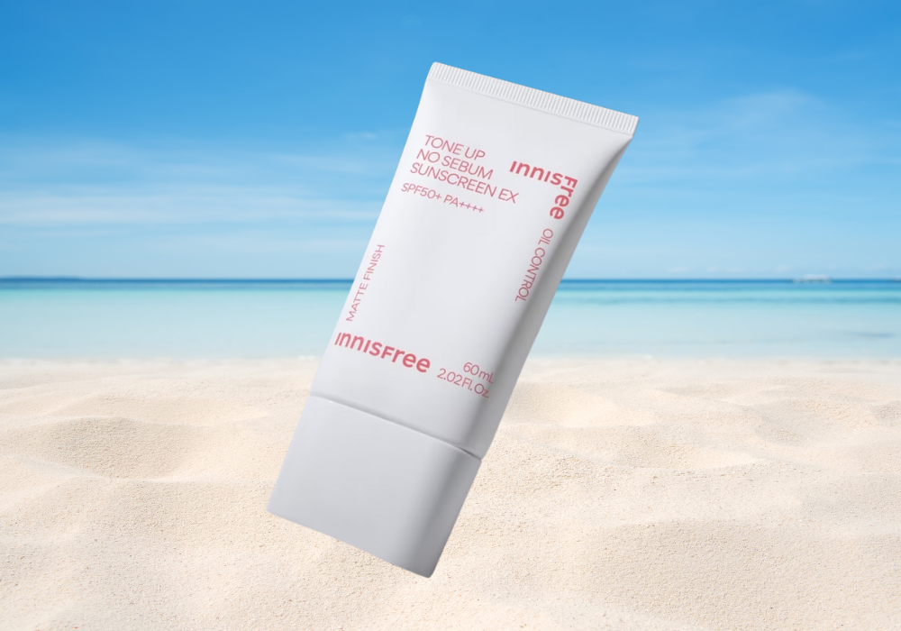 Kem chống nắng nâng tone cho da dầu hiệu Innisfree