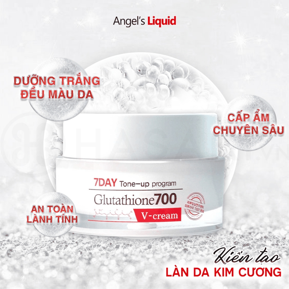 Kem Dưỡng Angel's Liquid Dưỡng Sáng Da, Mờ Thâm Nám (Nguồn: Internet)