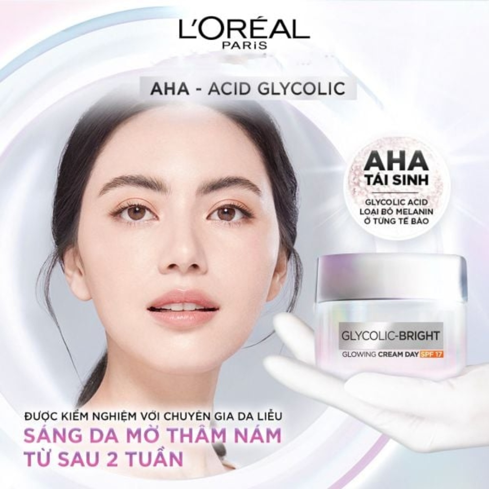 Kem Dưỡng L'Oreal Sáng Mịn Mờ Thâm Nám Ban Đêm 50ml