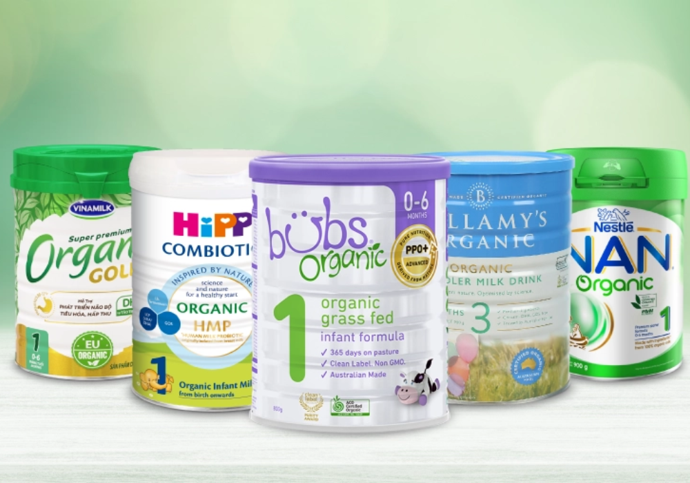 Sữa Organic được sản xuất từ nguồn sữa bò nuôi bằng thức ăn tự nhiên