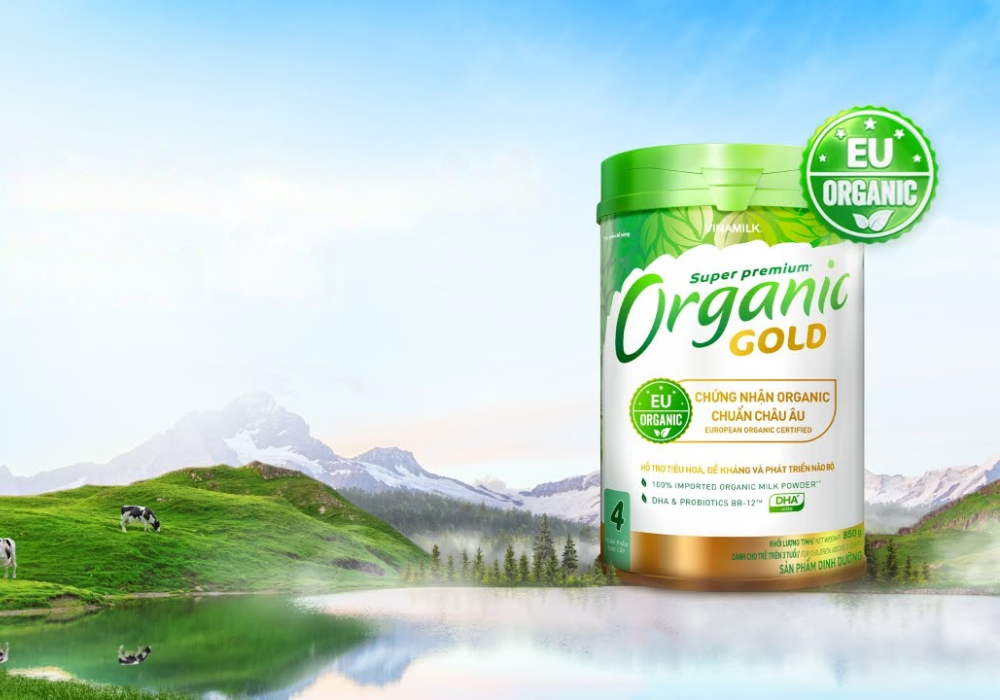 Sữa Vinamilk Organic được nhiều mẹ bỉm tin dùng