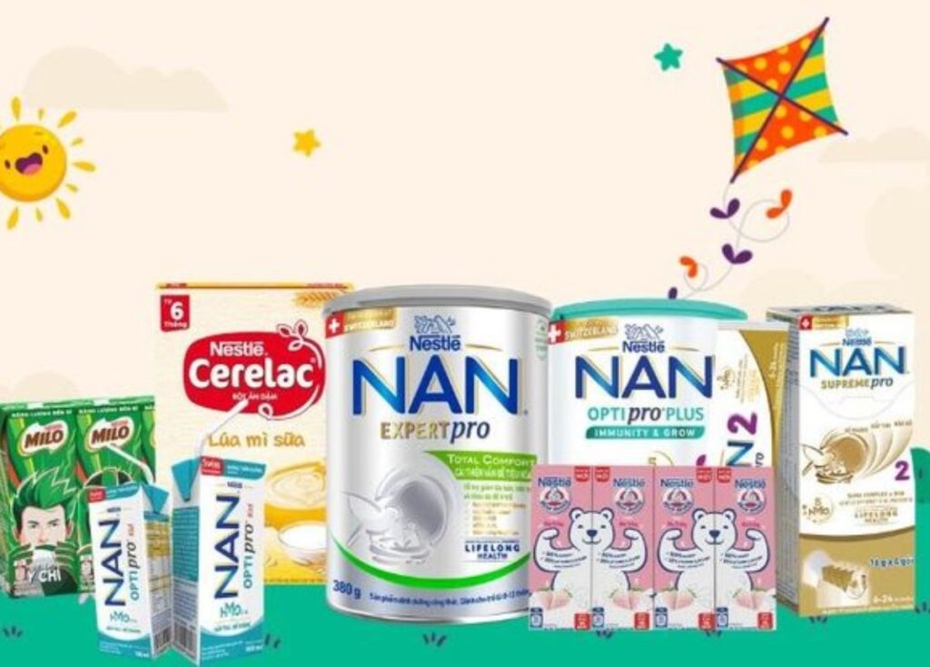 Thương hiệu sữa NAN