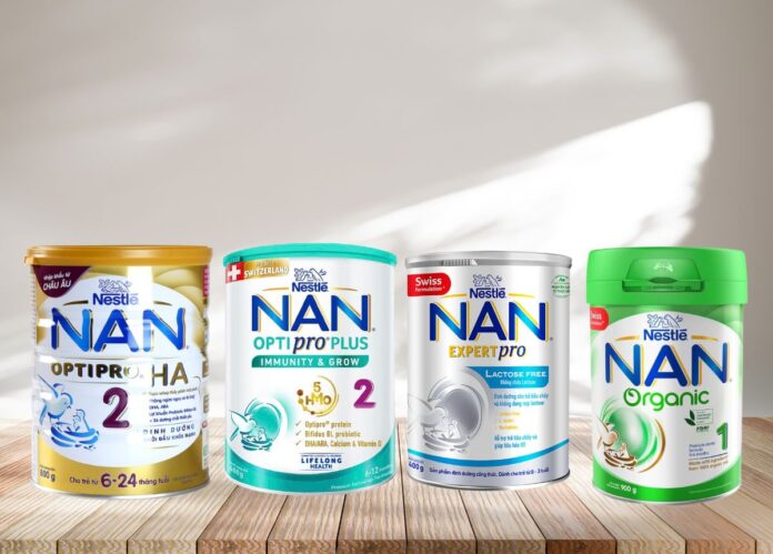 Sữa NAN có mấy loại