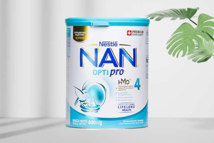 sữa nan nga số 4 dành cho trẻ mấy tuổi