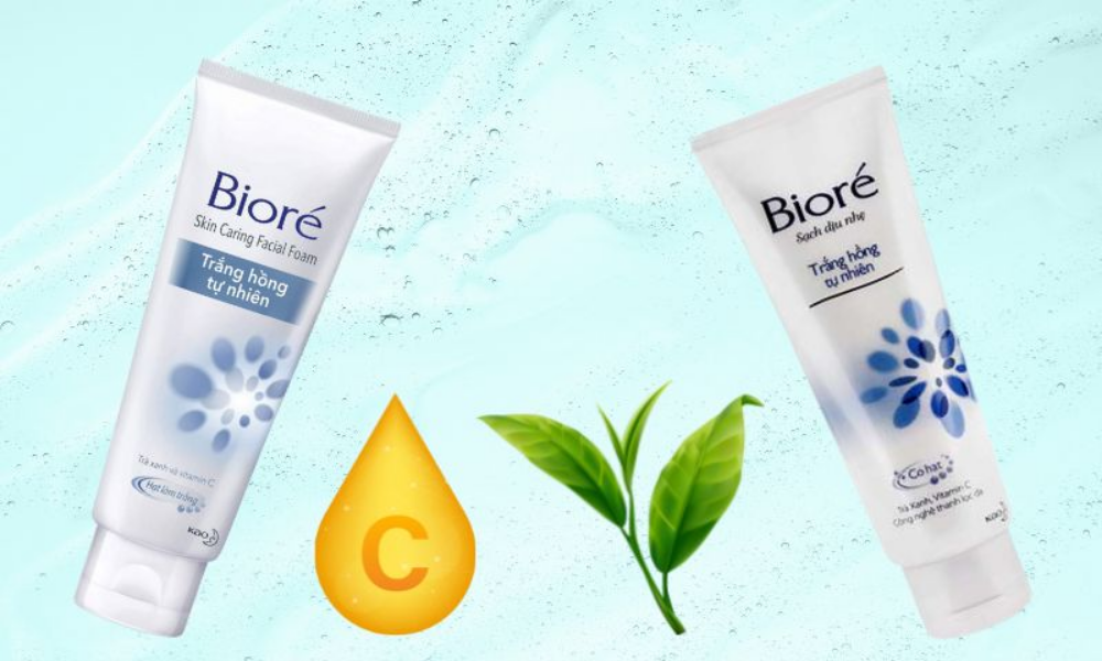 Thành phần chính trong sữa rửa mặt Biore
