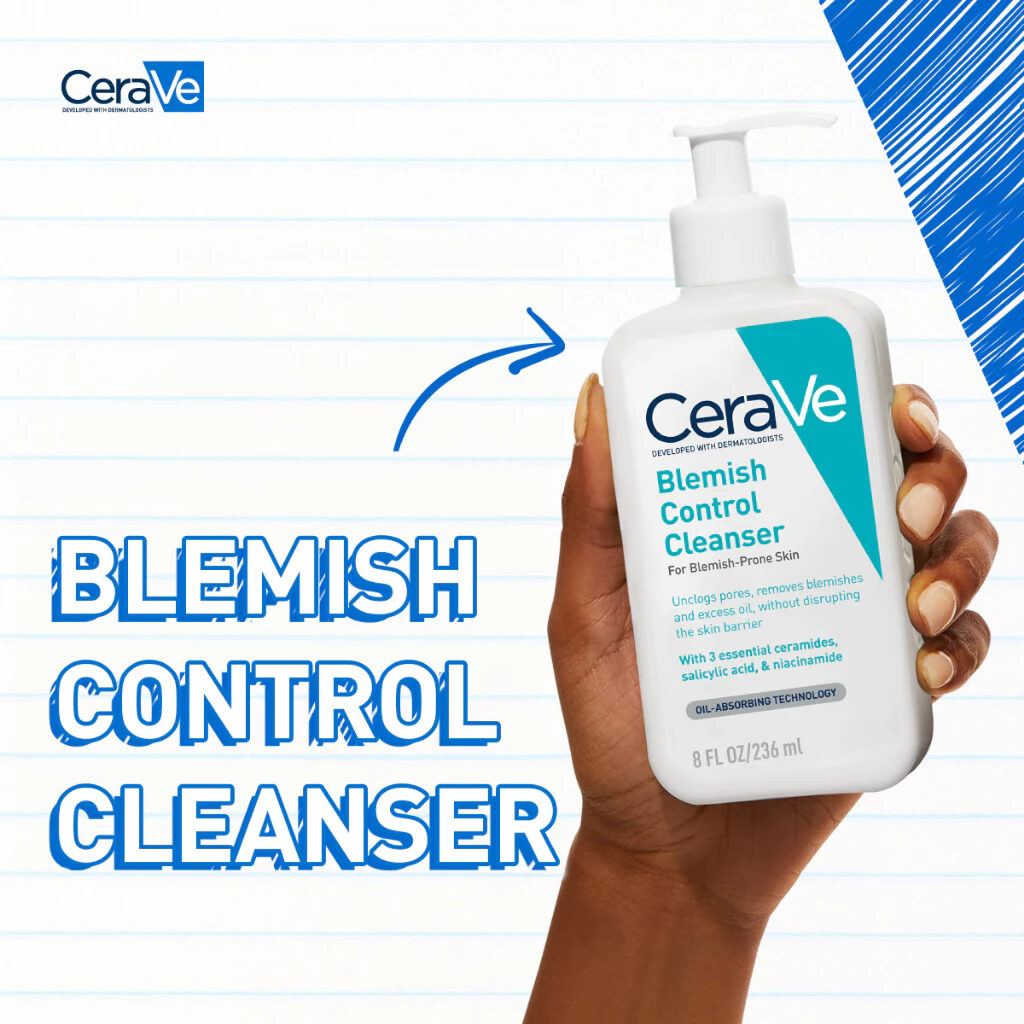 Sữa rửa mặt CeraVe Blemish Control Cleanser