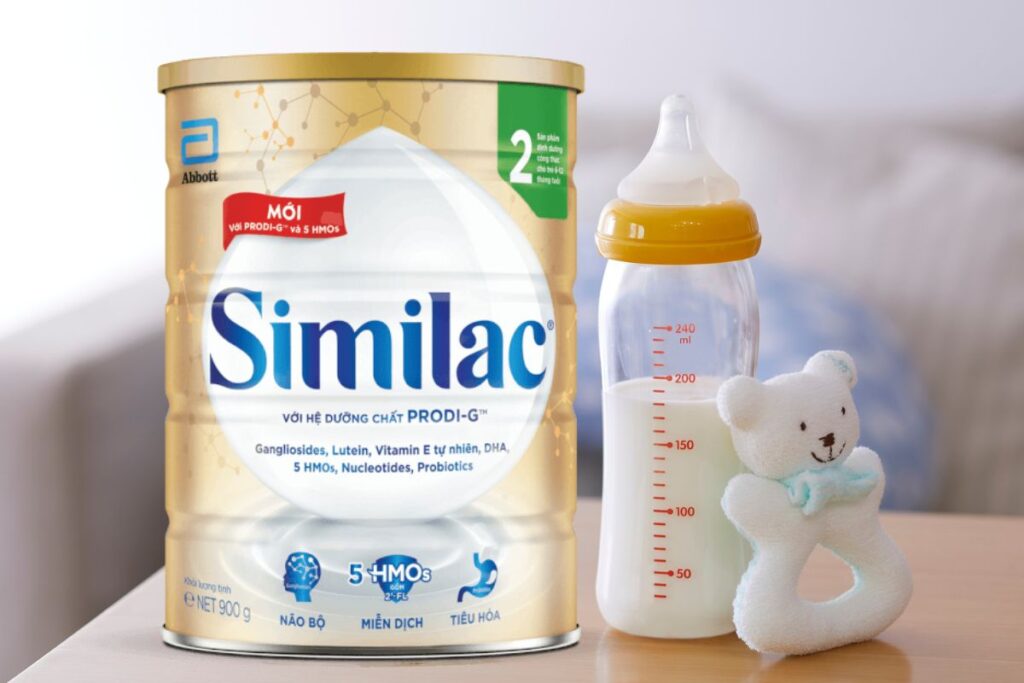 Thành phần dinh dưỡng trong sữa Similac