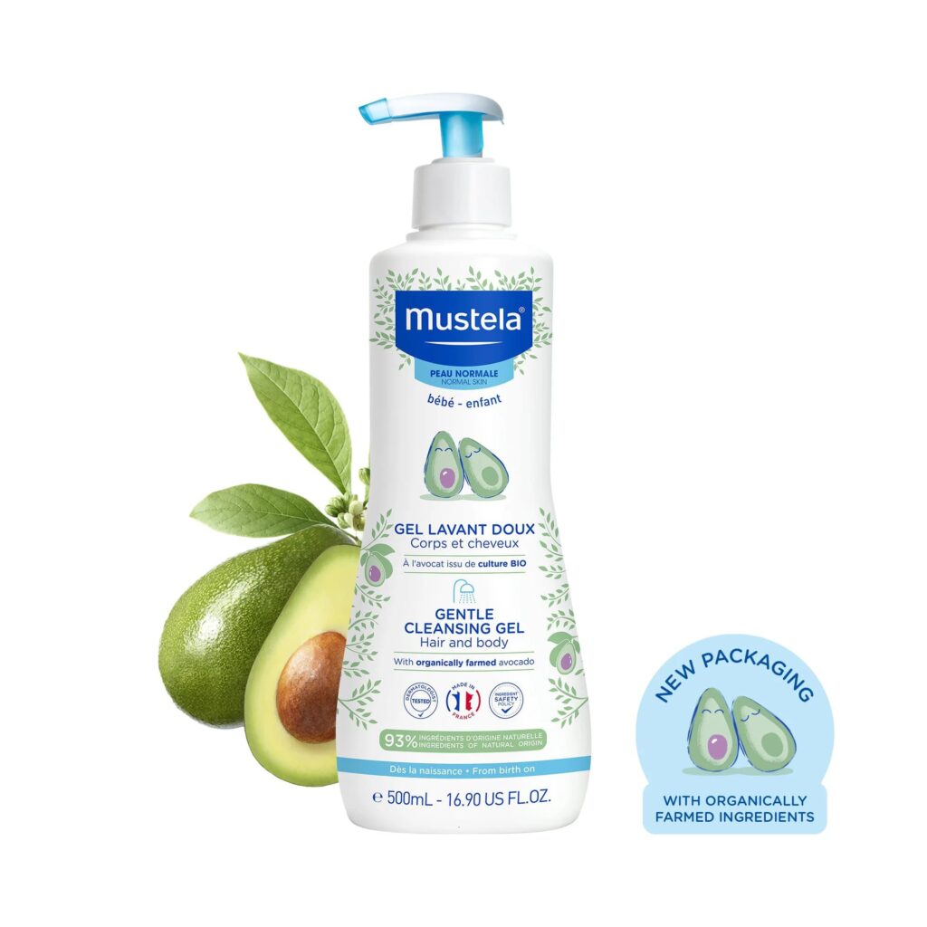 Sữa tắm gội Mustela