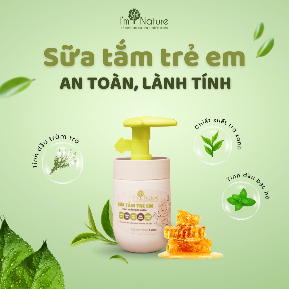 Sữa tắm gội I’m Nature