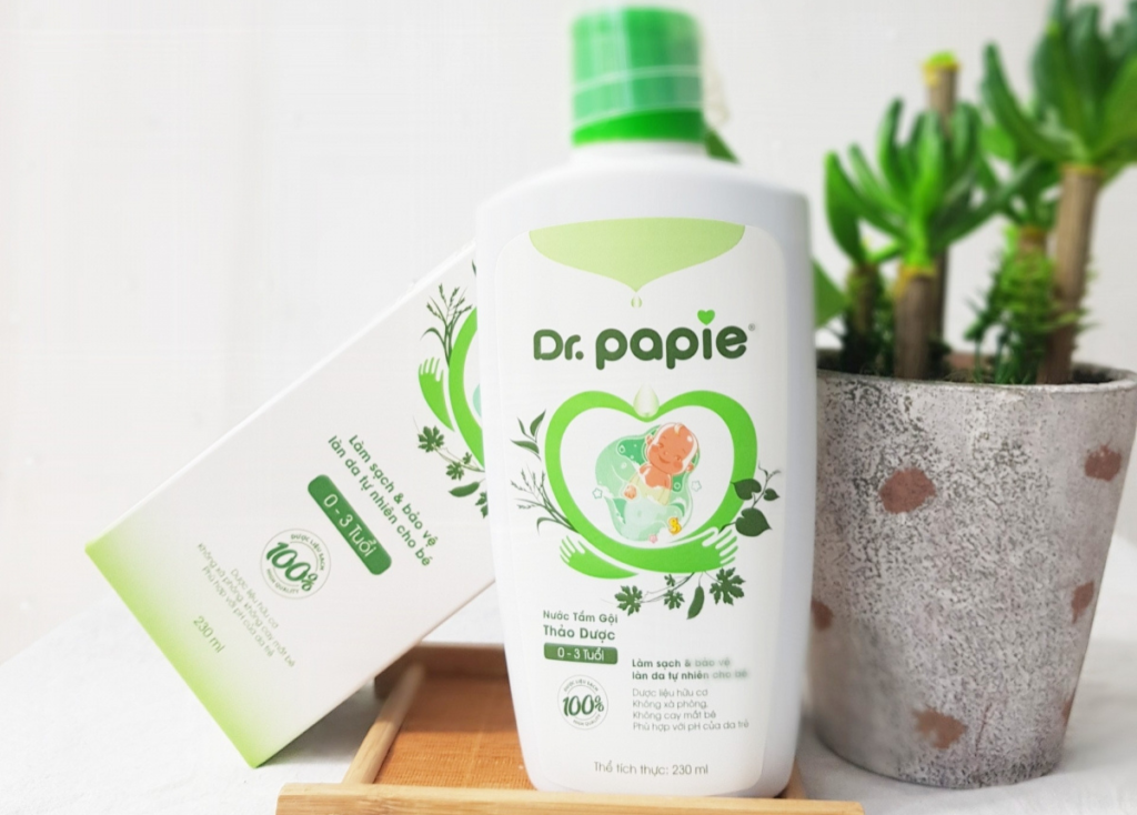 Sữa tắm gội Dr.Papie