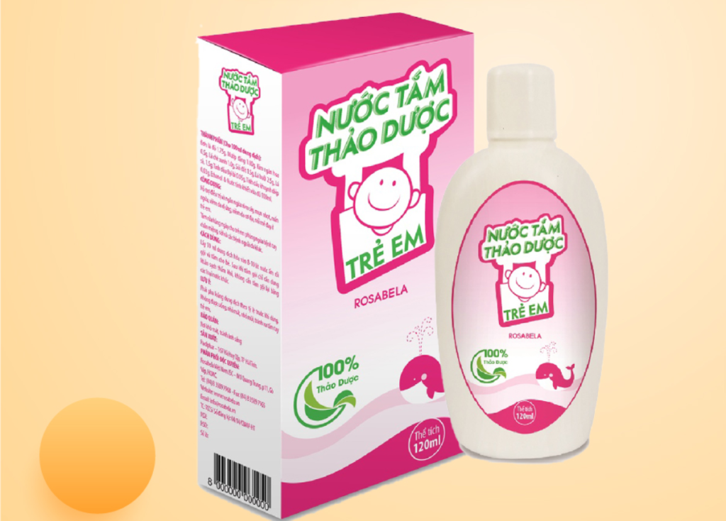 Sữa tắm gội Rosabela