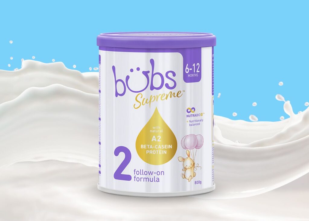 Sữa tăng cân cho bé Bubs Supreme