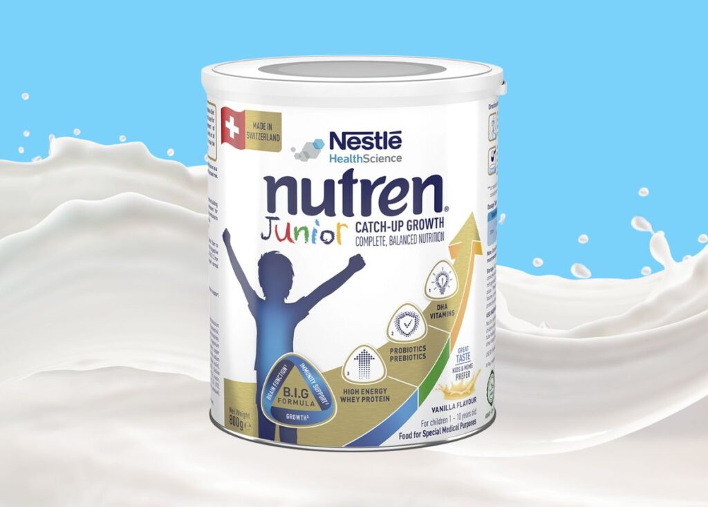 Sữa tăng cân cho bé Nutren Junior