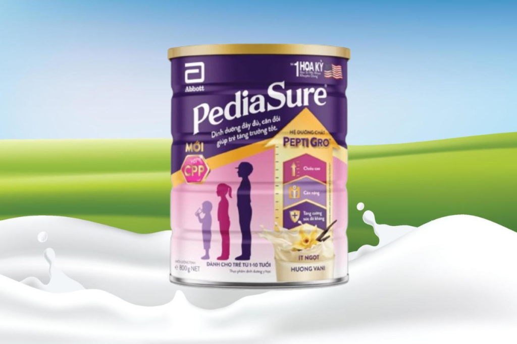 Sữa tăng cân cho bé Pediasure