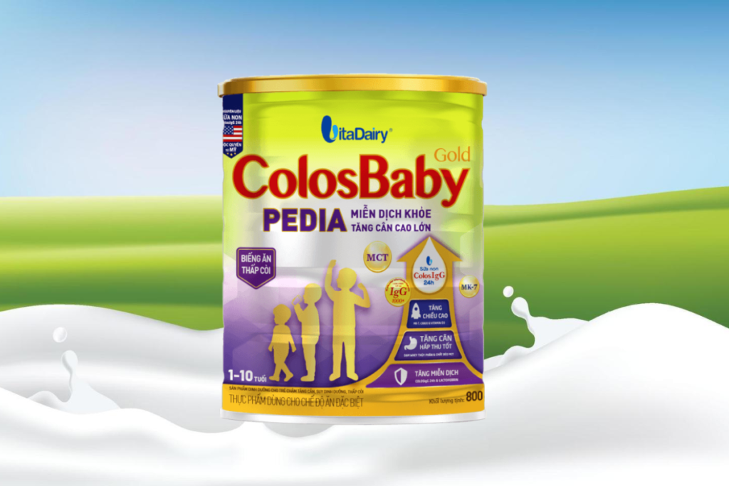 Sữa tăng cân cho bé ColosBaby